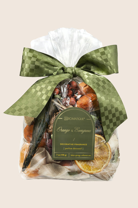 Aromatique Orange & Evergreen Decorative Fragrance Bag