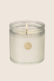 Aromatique Sunkissed Sandalwood Textured Glass Candle