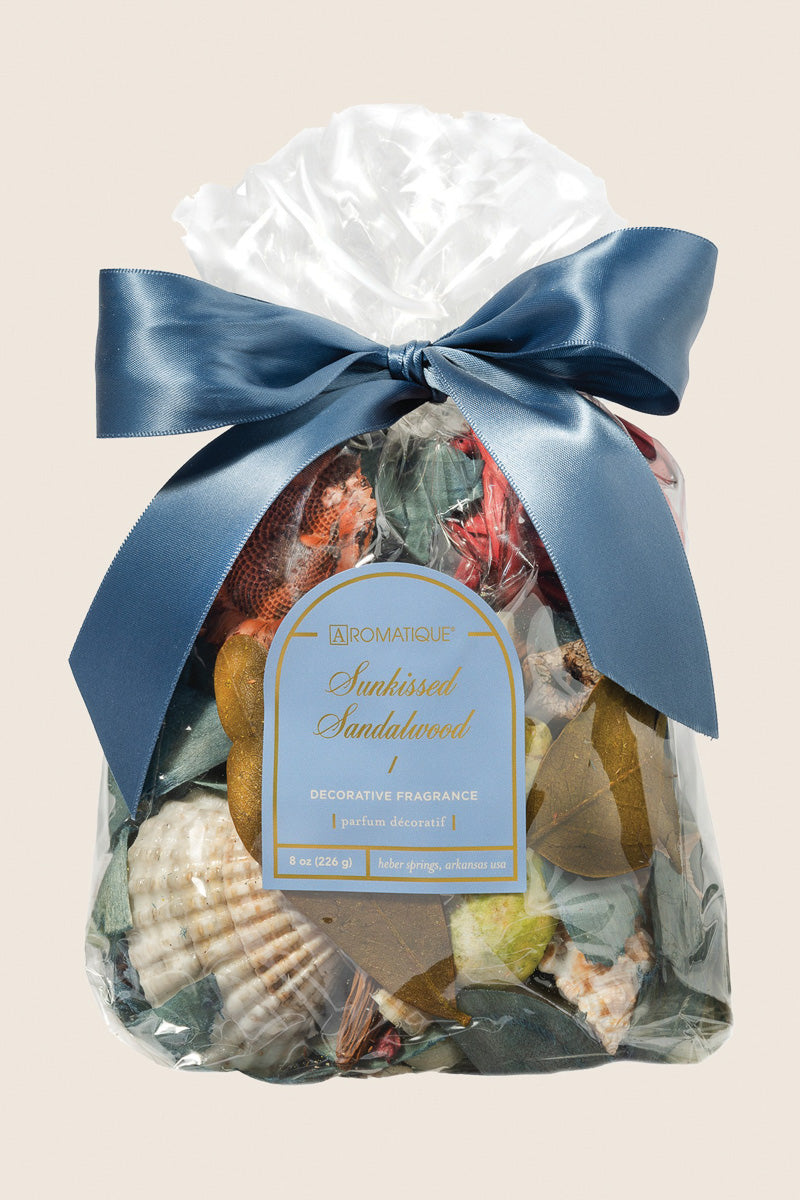 Aromatique Sunkissed Sandalwood Potpourri Decorative Fragrance