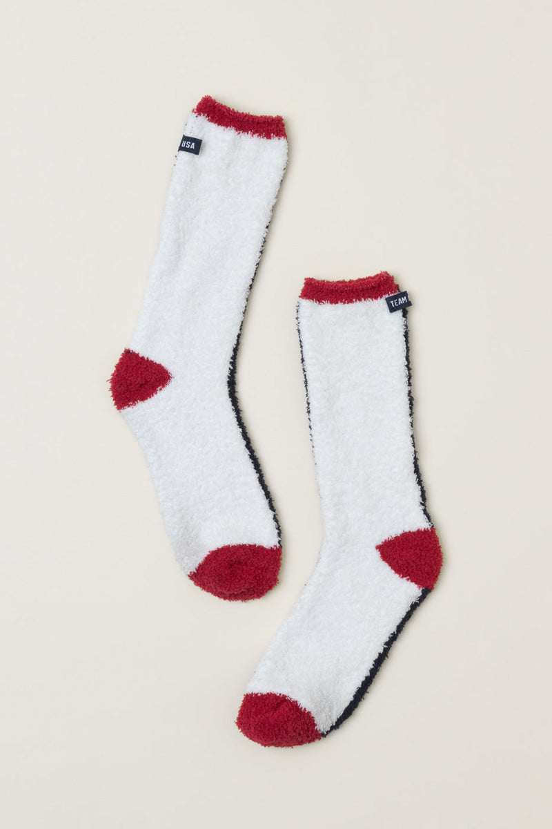 CozyChic Team USA Socks Large/Extra Large