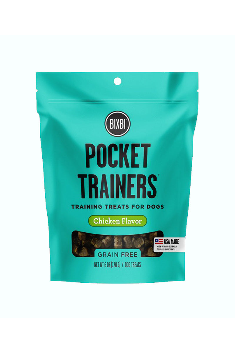 Bixbi Pocket Trainers Training Treats for Dogs Chicken Flavor 6 oz