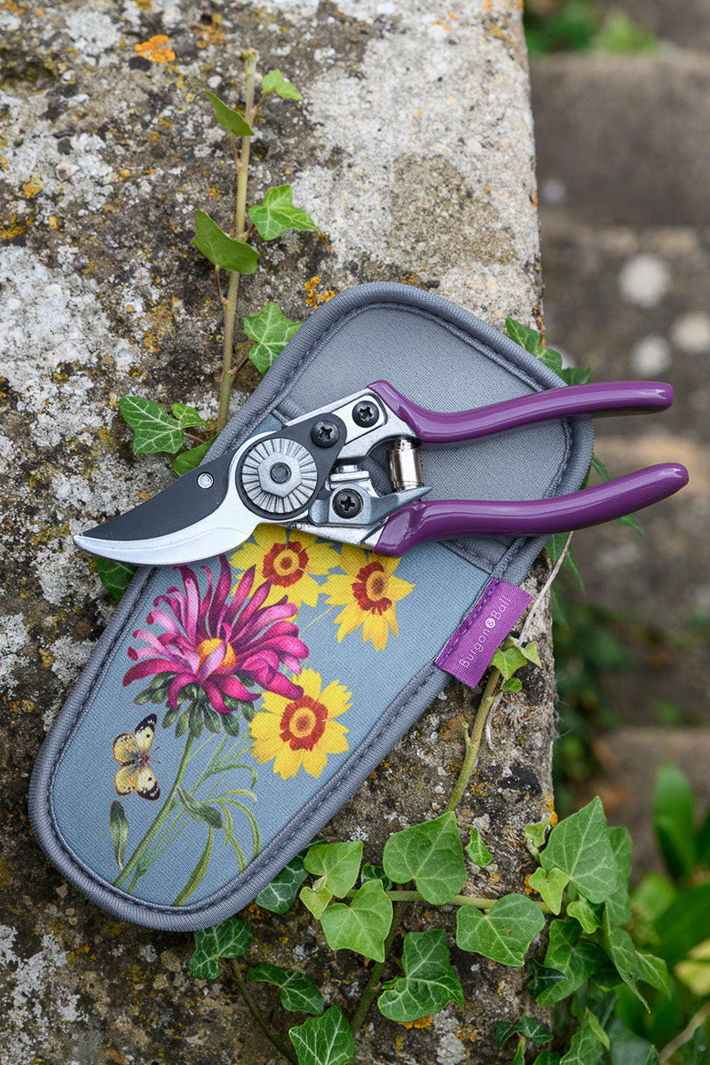 Burgon & Ball Pruner and Holster Gift Set, Asteraceae