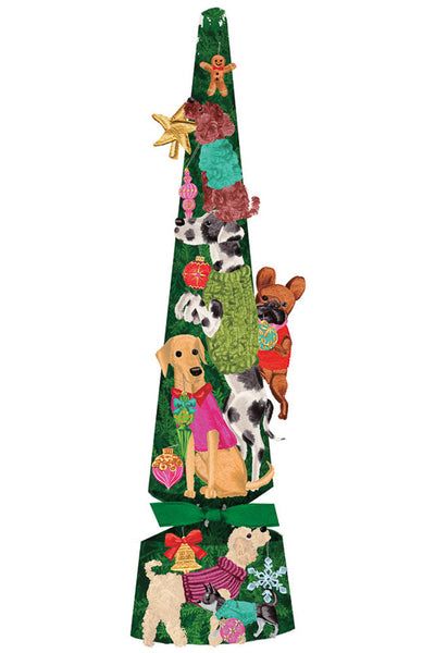 Caspari Dogs Decorating Tree Pet Favors Cracker 1 Pack
