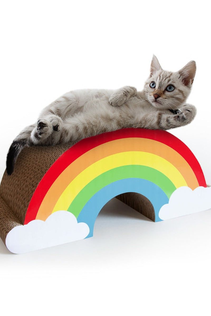 Rainbow Cat Scratcher