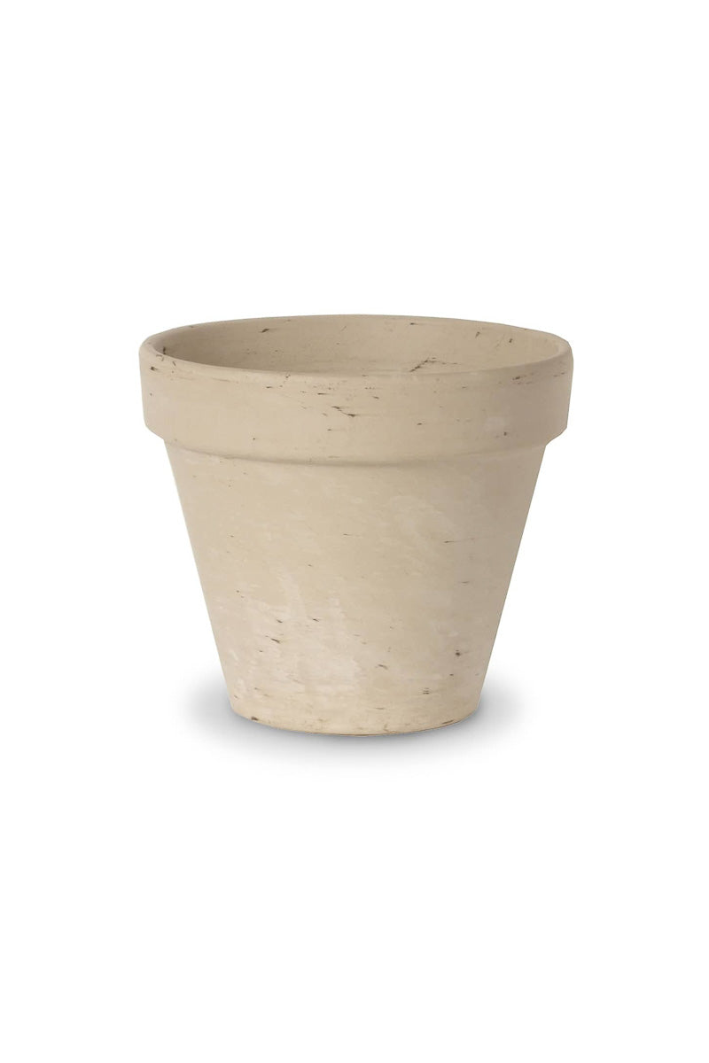 Standard Planter 6" White Granite Marble