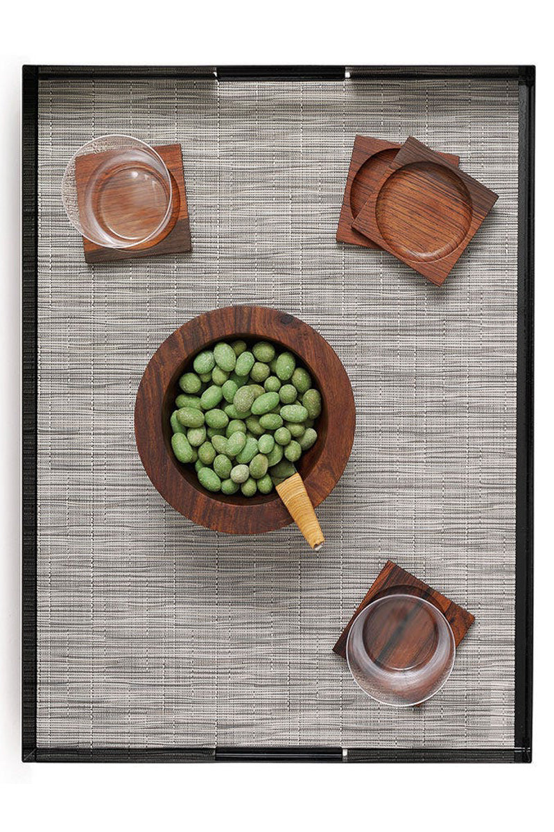 Chilewich Bamboo Placemat Rectangle 14"x19" Chalk