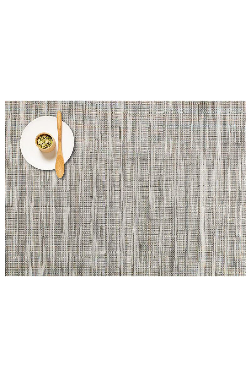 Chilewich Bamboo Placemat Rectangle 14"x19" Chalk