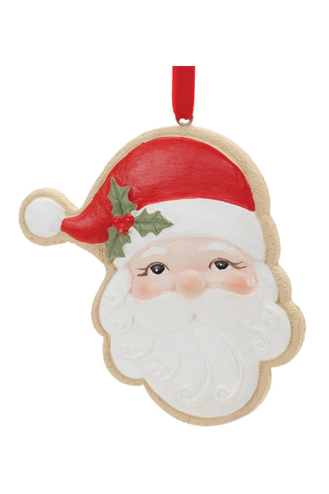 Melrose Santa Cookie Ornament 3"