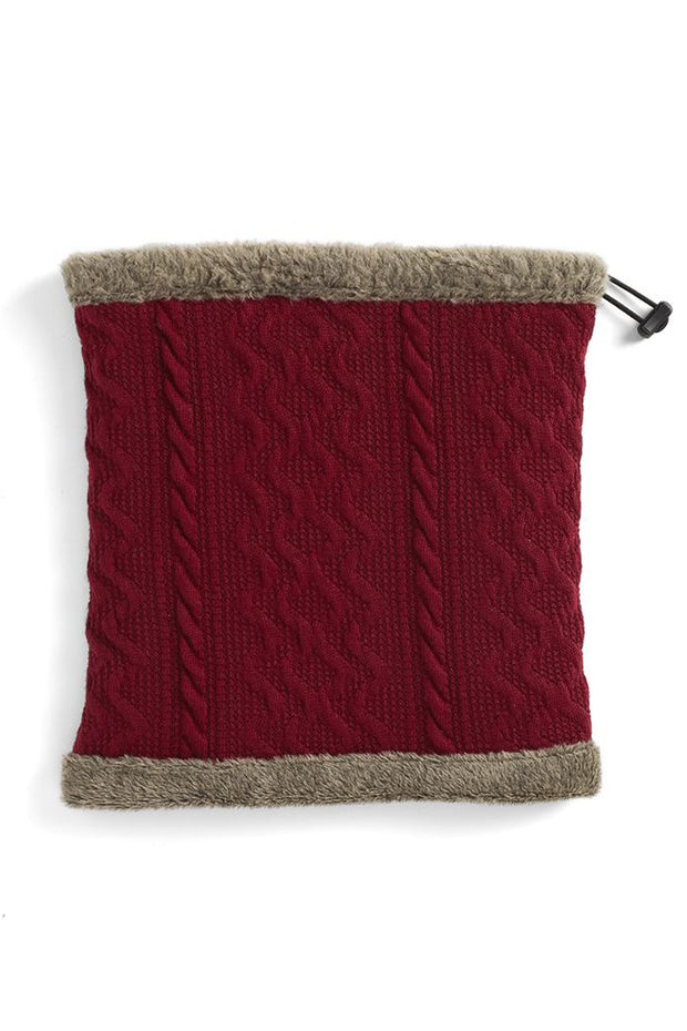 Convertible Snood/Hat Deep Red