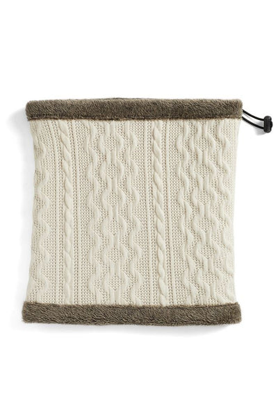 Convertible Snood/Hat Cream