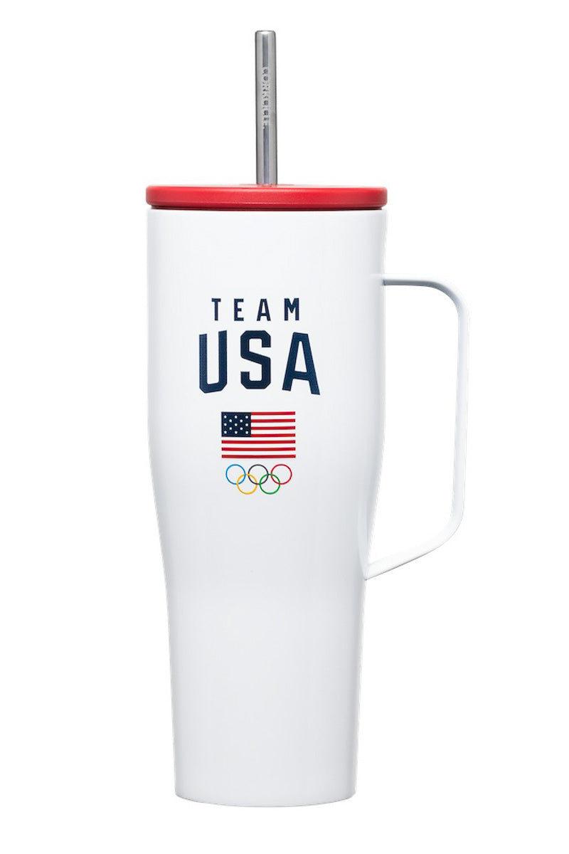 Corkcicle Cold Cup XL 30oz USOC 2024 Badge