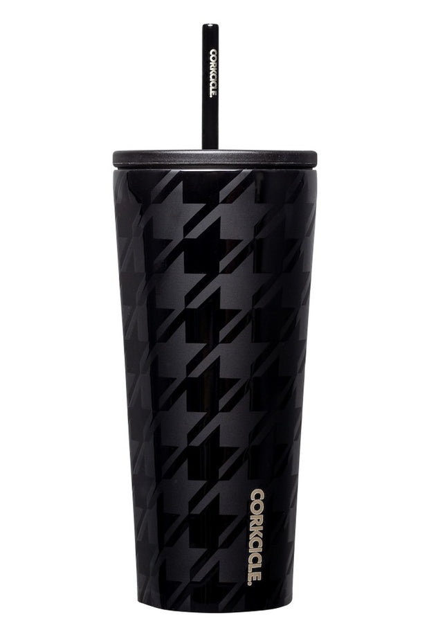 COLD CUP ONYX HOUNDSTOOTH 24OZ