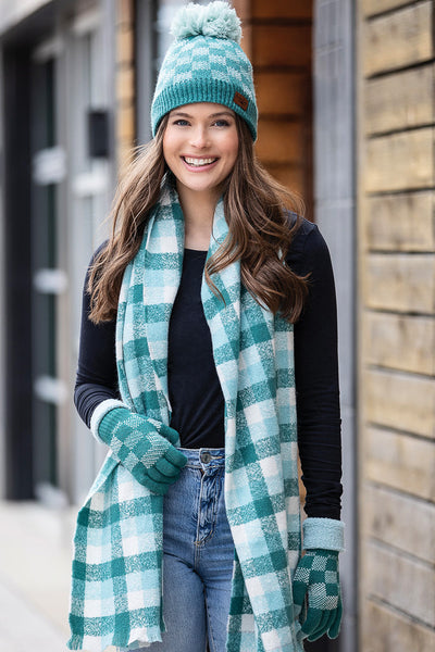 Sweater Weather Scarf Teal