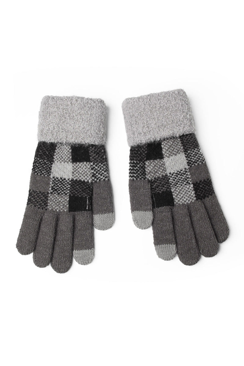 Sweater Weather Gloves Gray