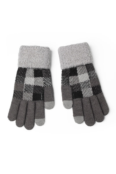 GLOVES, SWEATER WEATHER GRAY