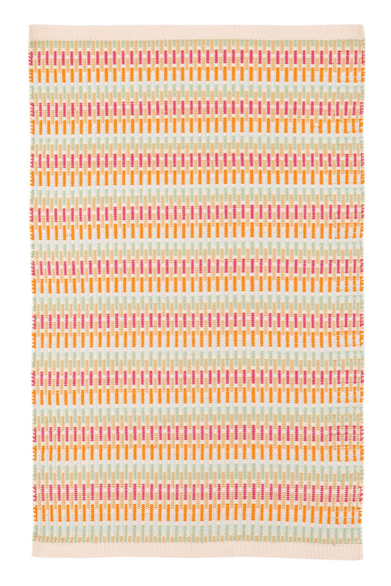 Dash & Albert Candy Stripe Handwoven Indoor/Outdoor Rug 2'x3' Multi