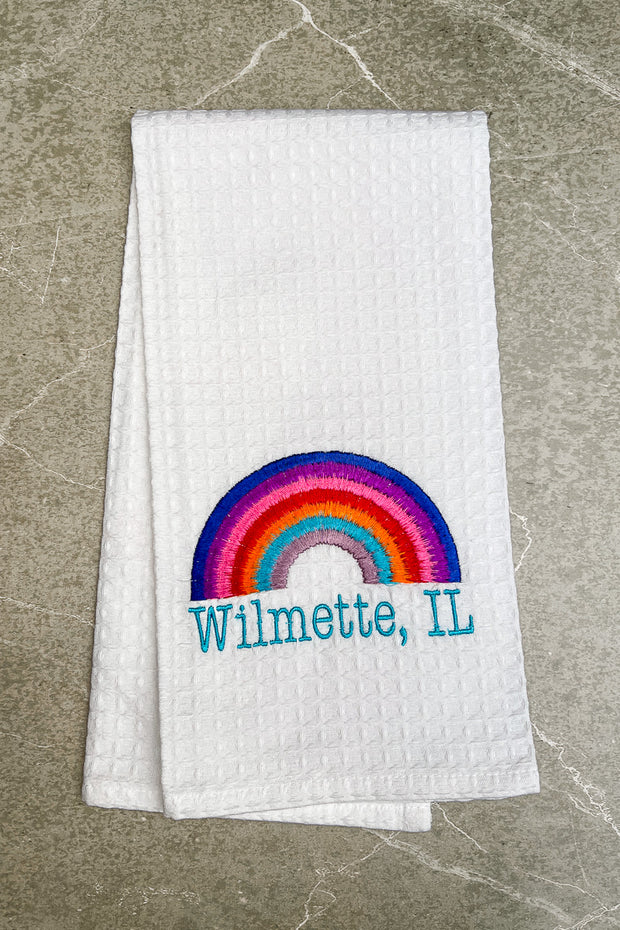 Rainbow Wilmette Towel