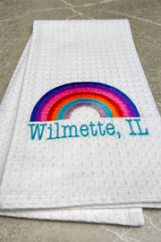 Rainbow Wilmette Towel