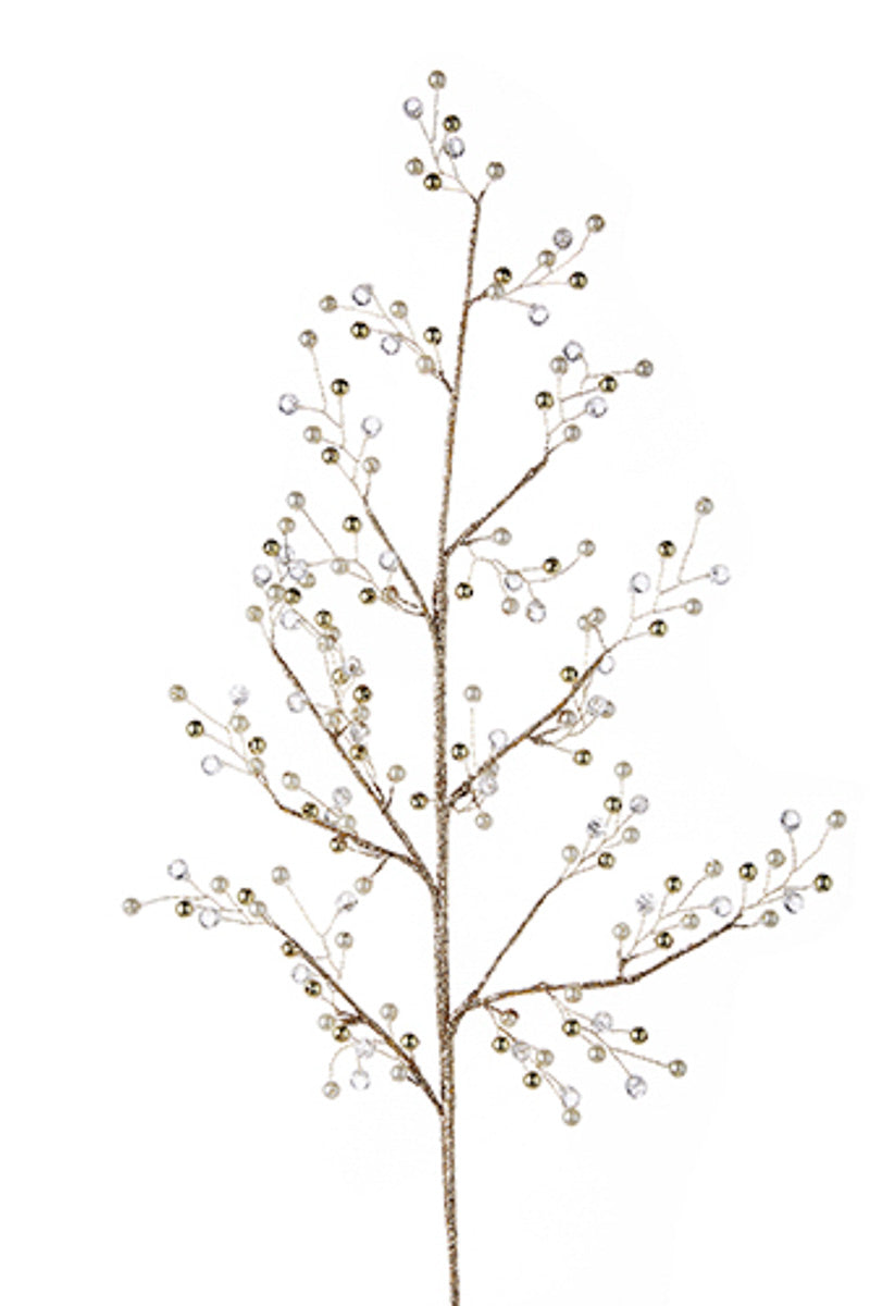 Pear and Jewel Spray 33"