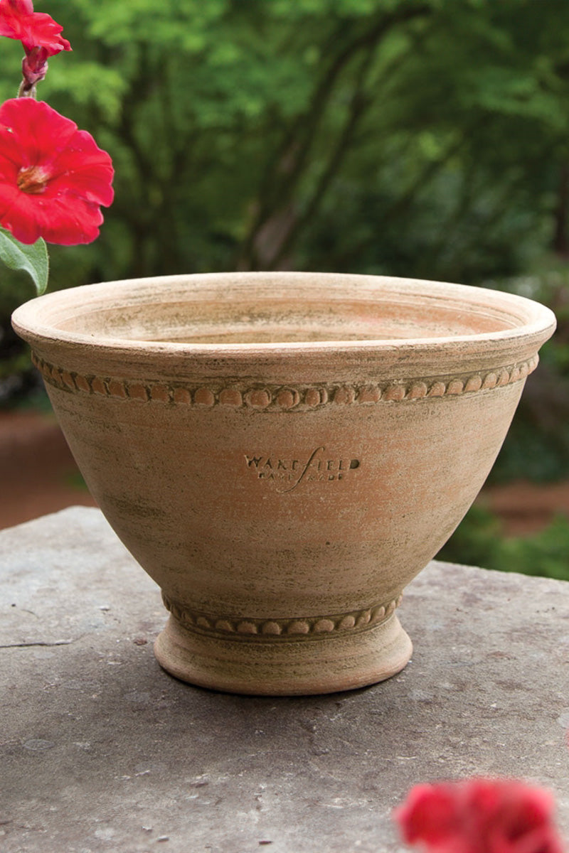 Napa Wakefield Handmade Oldham Rockdale Pedestal Bowl Terracotta 