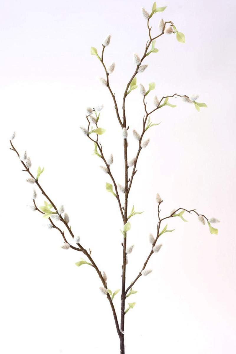 SILK PUSSY WILLOW BRNCH 42"