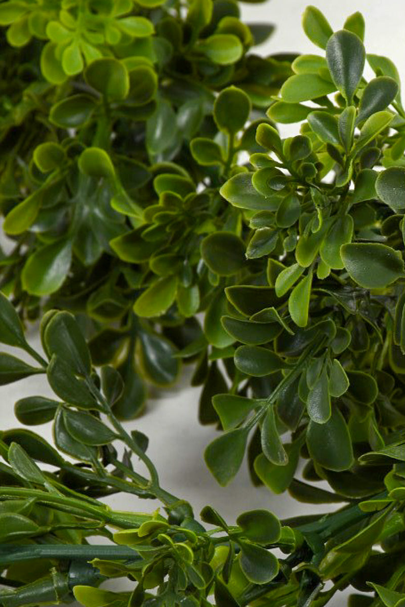 Faux Boxwood Garland 6'