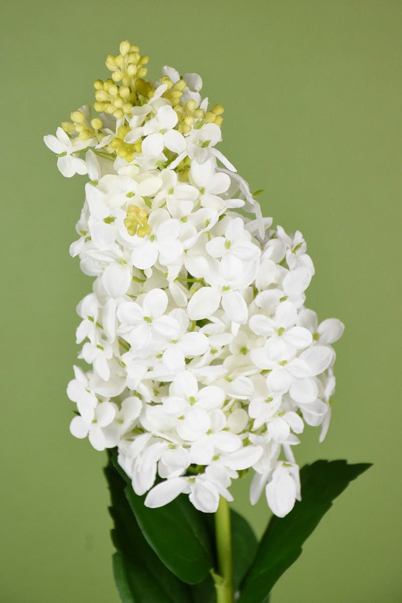 SILK SPRAY LILAC WHITE 32"