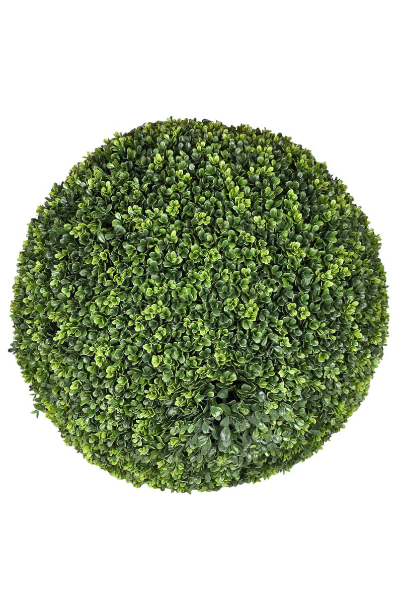 Faux UV Southern Boxwood Ball 25.5" Green
