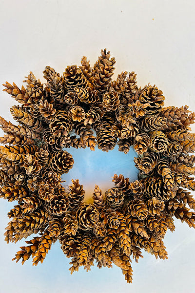 Wreath, Natural Pinecone