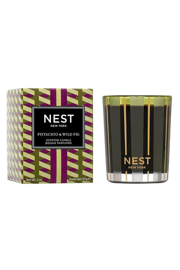 Nest Votive Candle Pistachio & Wild Fig 2 oz