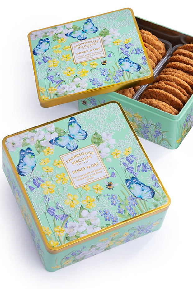 Farmhouse Biscuits, Honey & Oat Tin