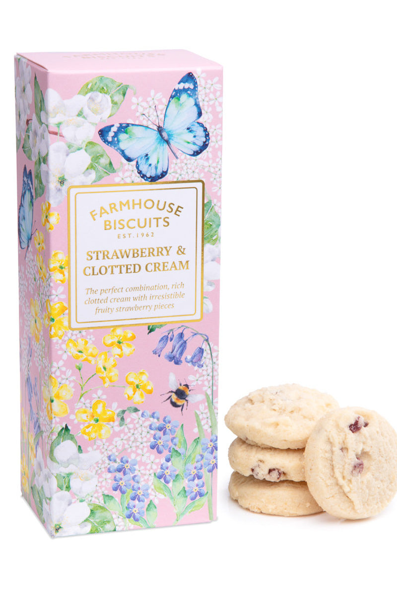 Farmhouse Biscuits Strawberry & Clotted Cream