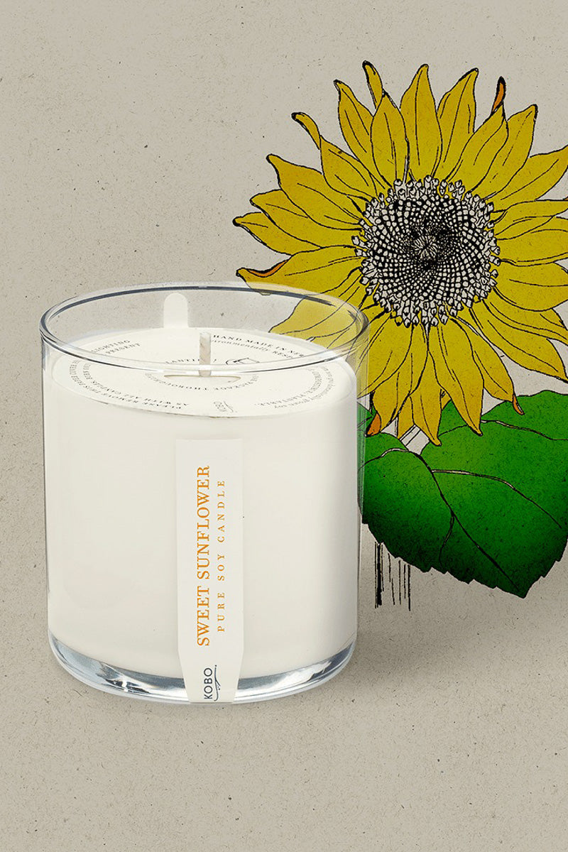 KOBO Sweet Sunflower Plant the Box Candle 9 oz