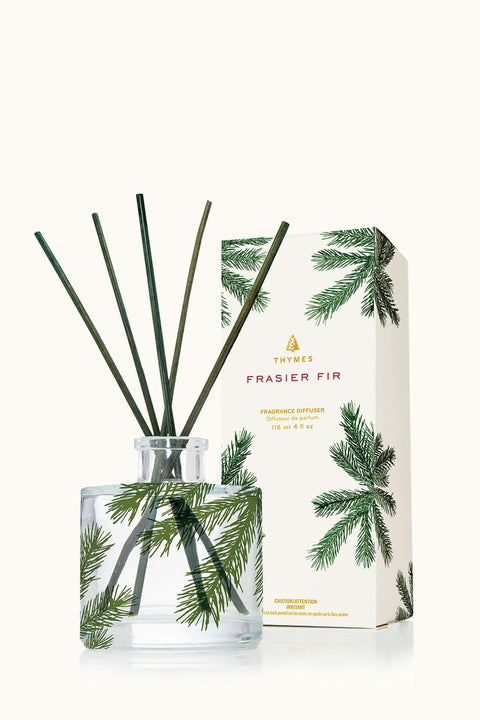 Thymes Reed Diffuser Frasier Fir Petite Pine Needle Design