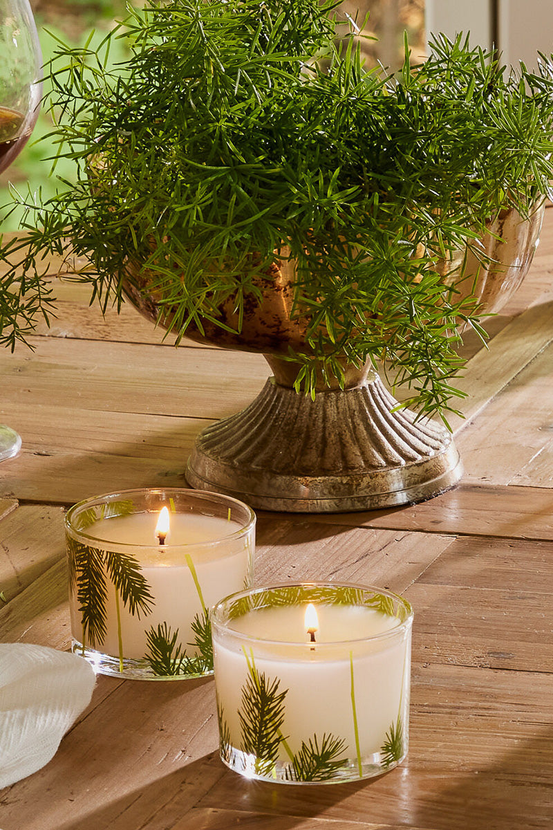 Thymes Candles Frasier Fir Pine Needle Design Set of 2