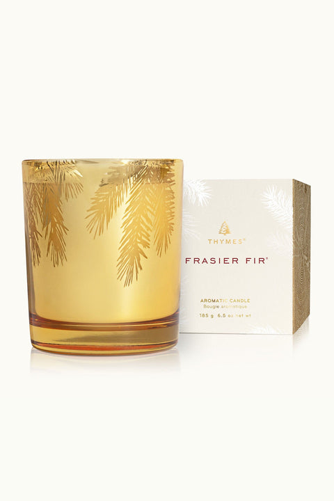 Thymes Gilded Candle Frasier Fir 6.5 oz