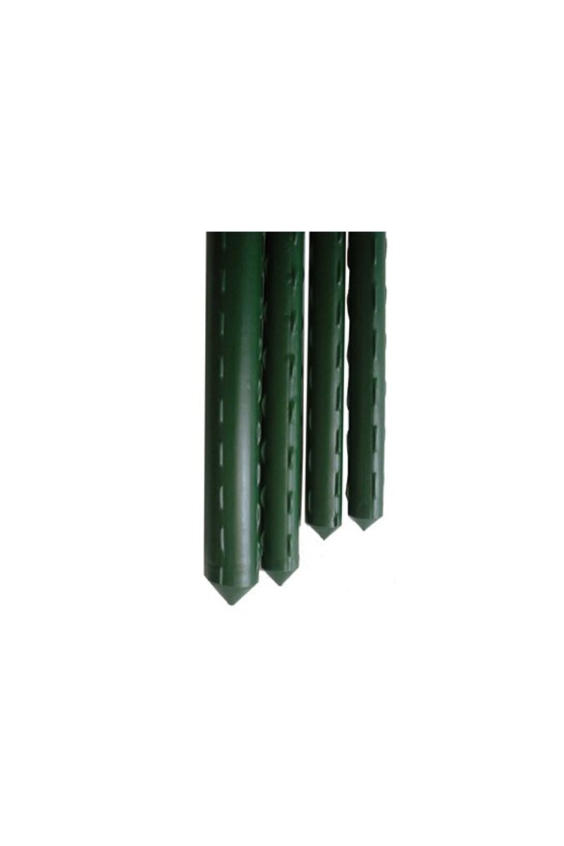 Green Vinyl Heavy Duty Steel Stake 6'