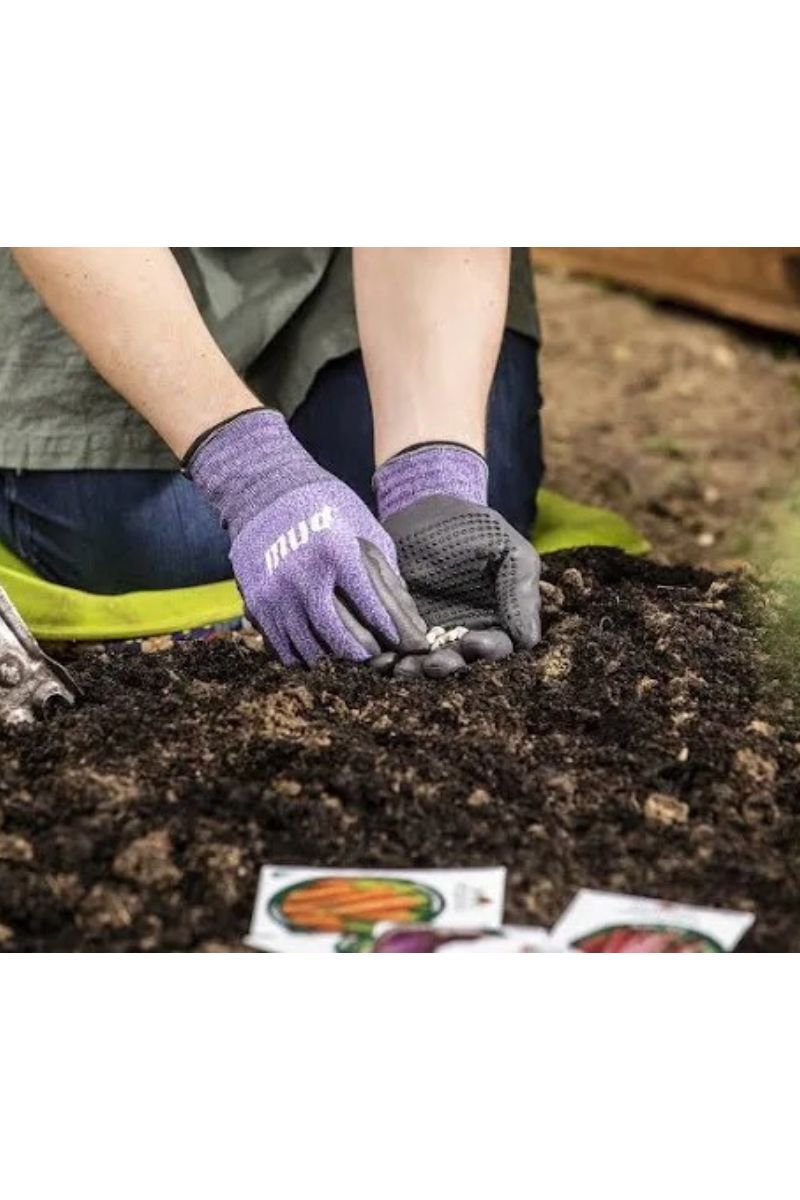 MUD Dotted Mud Gloves Violet Women's Medium/Large