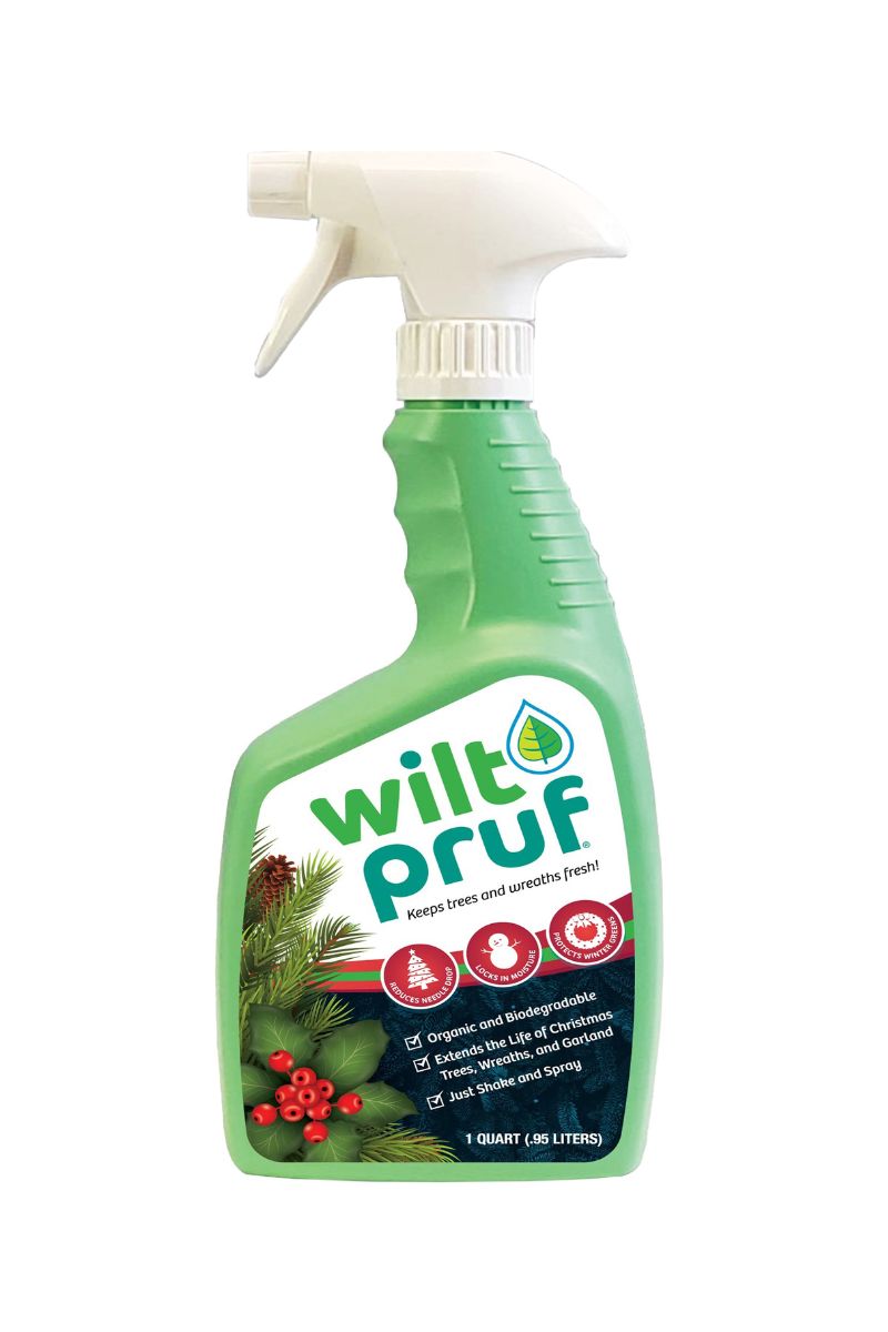 Wilt-Pruf Christmas Tree & Wreath Preserve Spray 32 oz