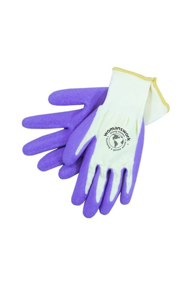 Womanswork Weeding Gloves Medium Purple