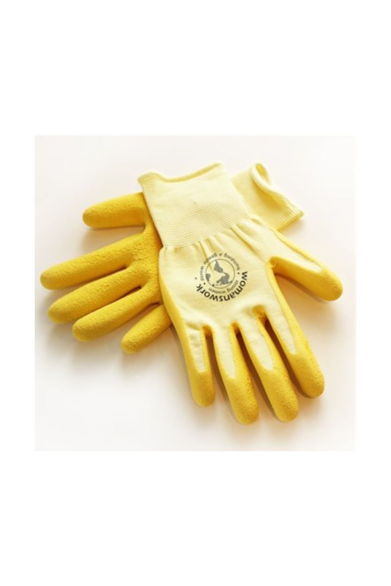 Womanswork Weeding Gloves Medium Yellow