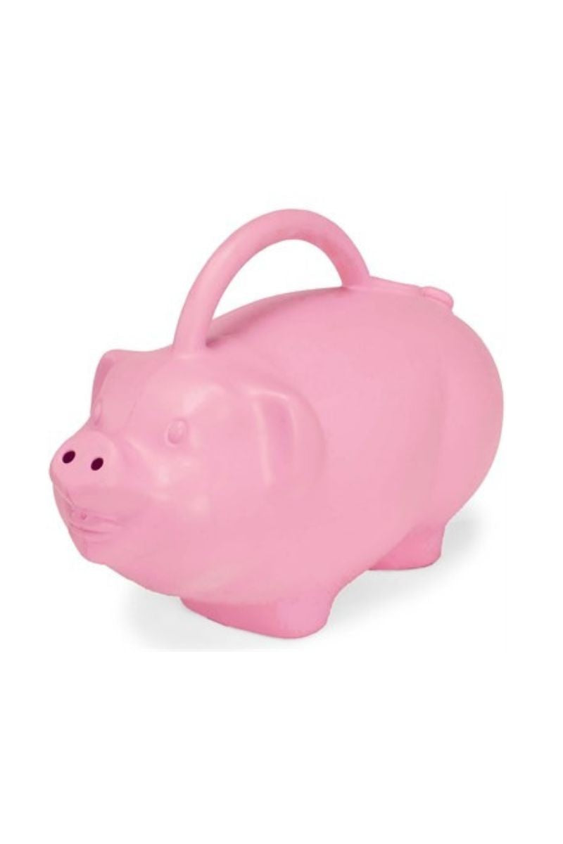 Novelty Watering Can Pink Pig