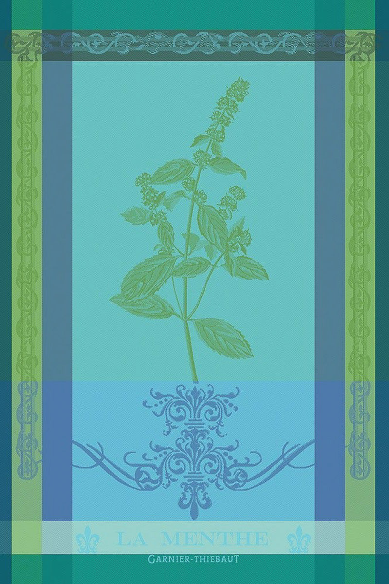Garnier-Thiebaut Brin De Menthe Chlorophylle Kitchen Towel