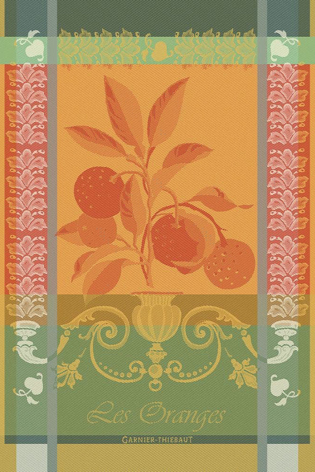 Garnier-Thiebaut Les Oranges Mandarine Towel