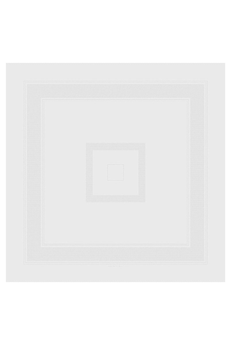 Garnier-Thiebaut Signature Tablecloth 61"x89" Blanc