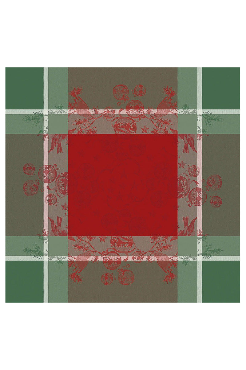 Garnier-Thiebaut Cadeaux De Noel Napkin Rouge