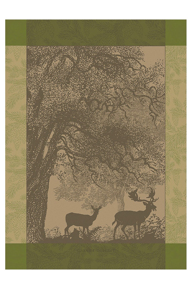 Garnier-Thiebaut Cerf Et Biche Mousse Towel