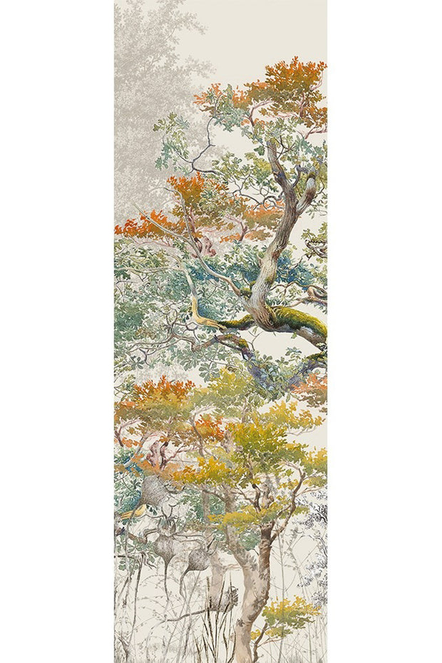 Garnier-Thiebault Bois De Mystere Tablerunner Parchemin 20"x61"