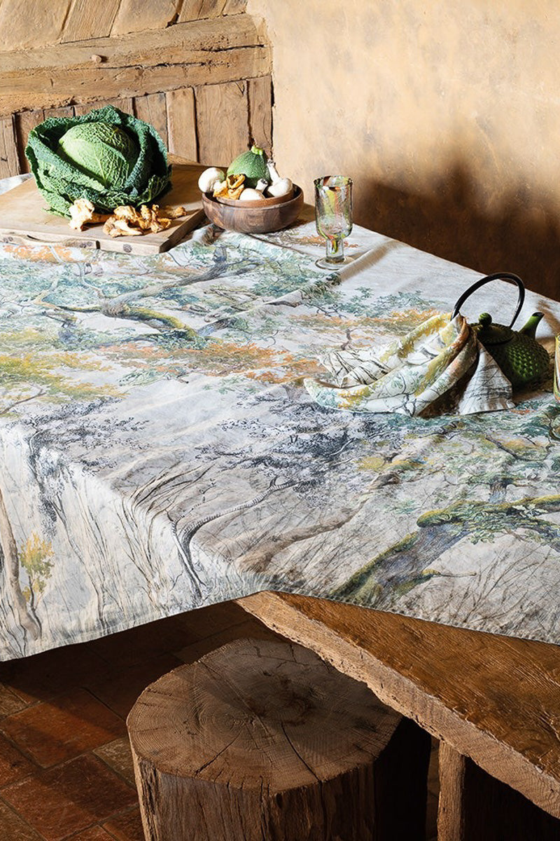 Garnier-Thiebaut Bois De Mystere Tablecloth 61