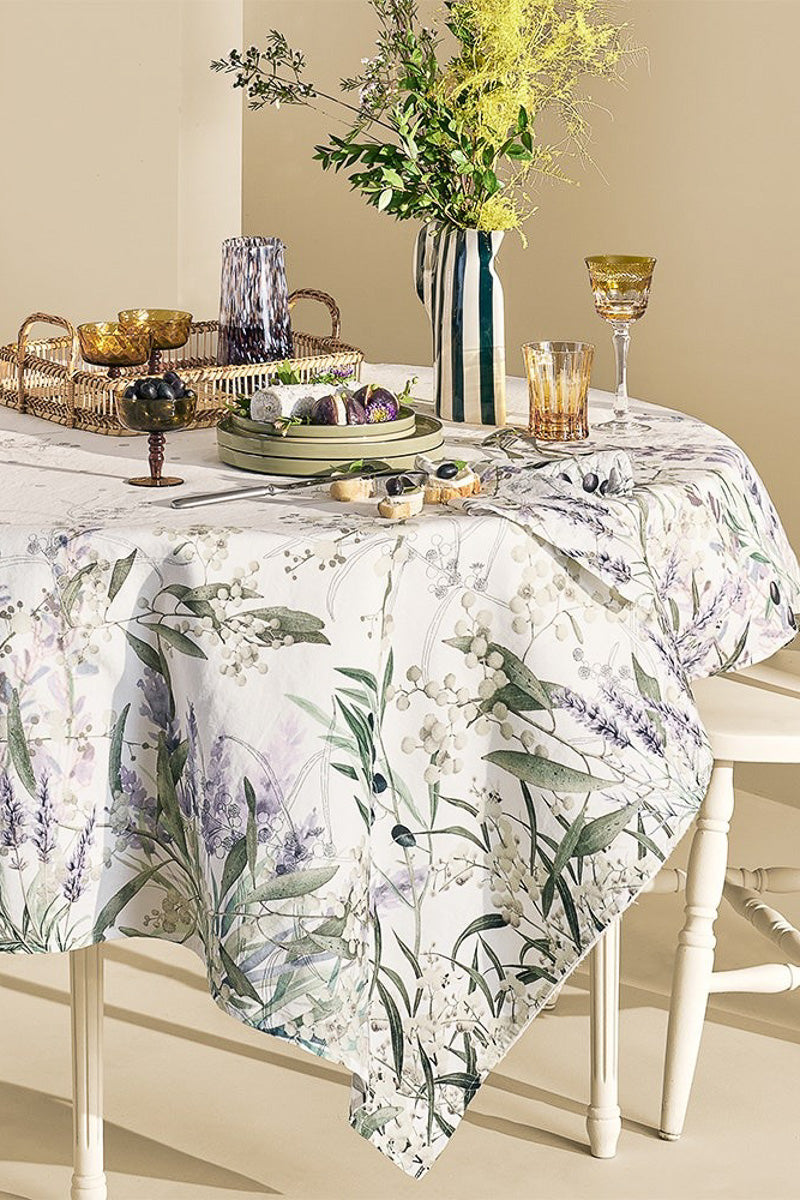 Garnier-Thiebaut Perfum De Lavande Tablecloth 61"x102" Mauve